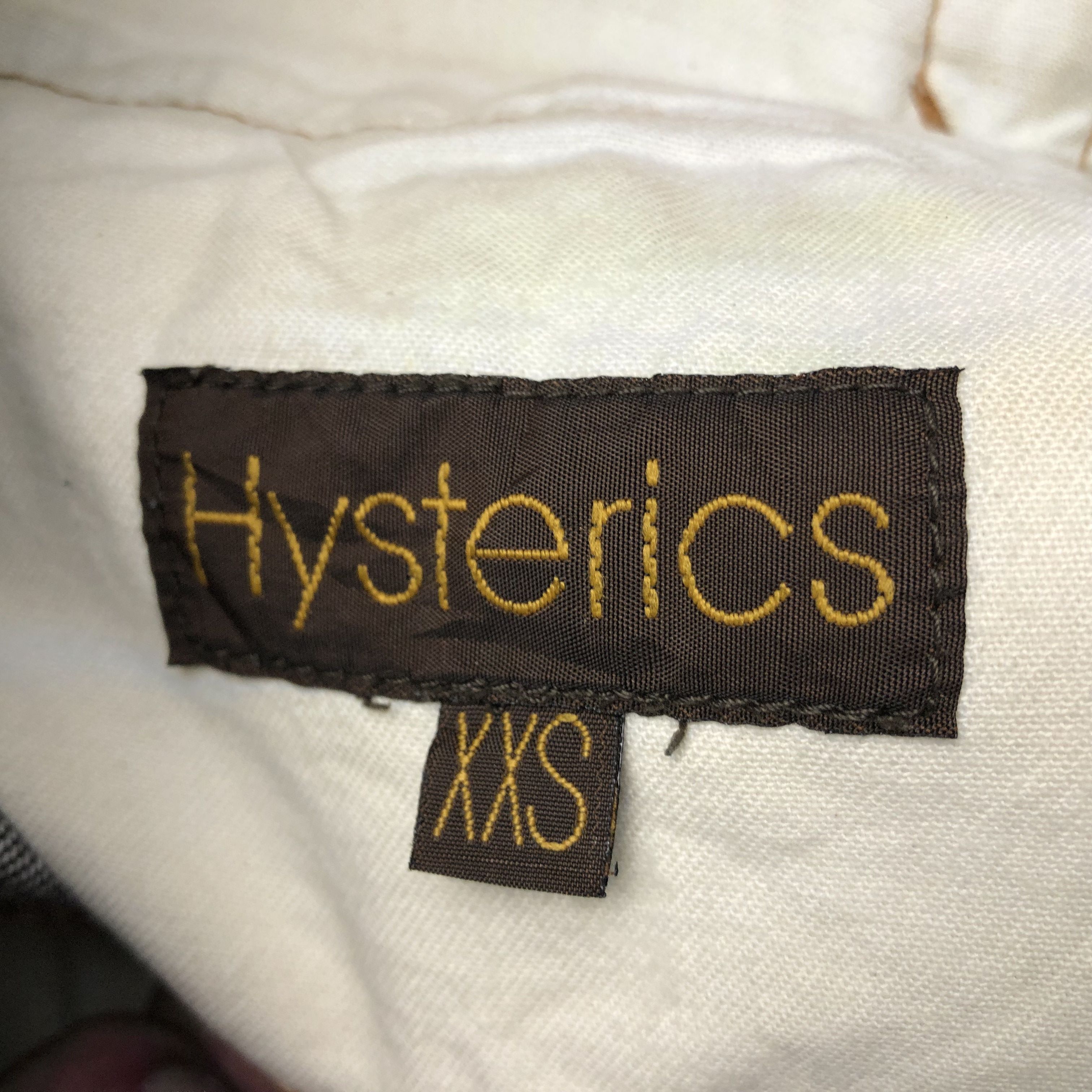 Hysteric Glamour × Japanese Brand × Vintage Vintage Hysteric Glamour Custom Big Logo Design Denim Jeans Size US 27 - 14 Thumbnail