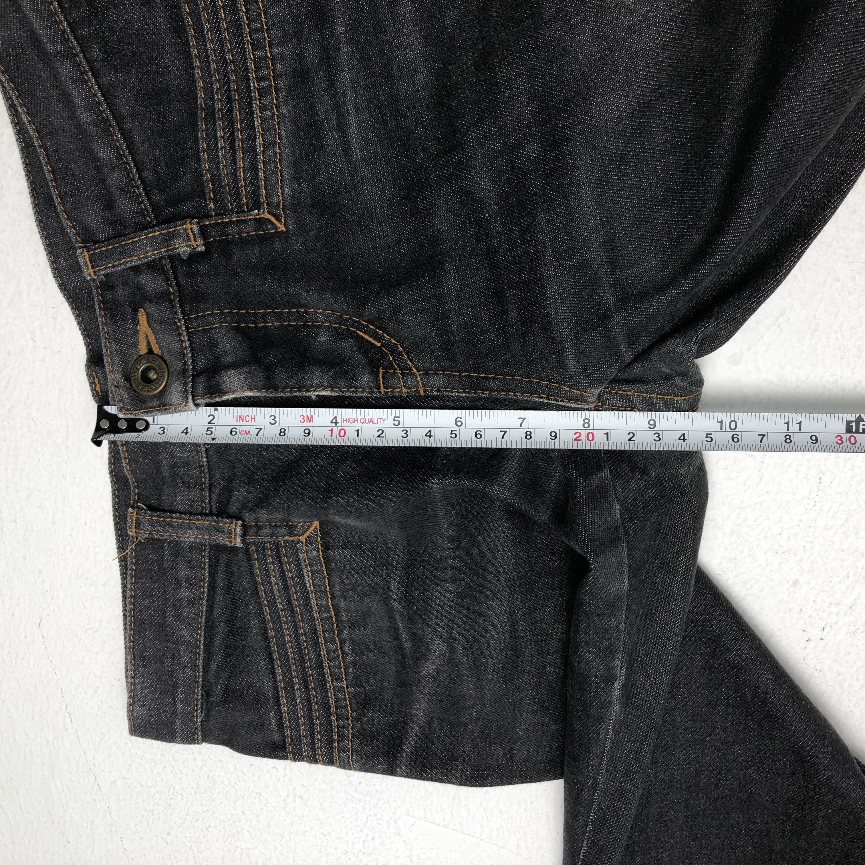 Hysteric Glamour × Japanese Brand × Vintage Vintage Hysteric Glamour Custom Big Logo Design Denim Jeans Size US 27 - 8 Thumbnail