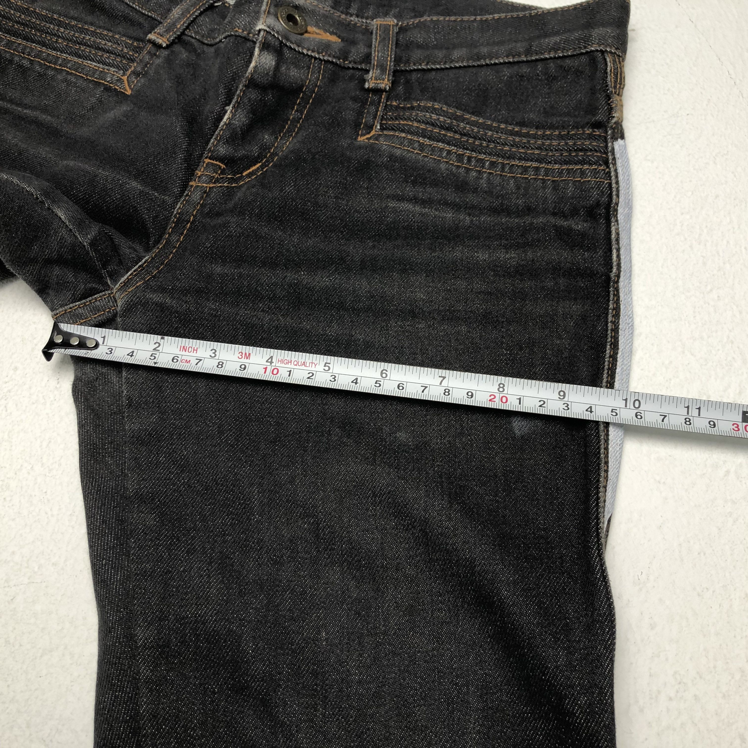 Hysteric Glamour × Japanese Brand × Vintage Vintage Hysteric Glamour Custom Big Logo Design Denim Jeans Size US 27 - 9 Thumbnail