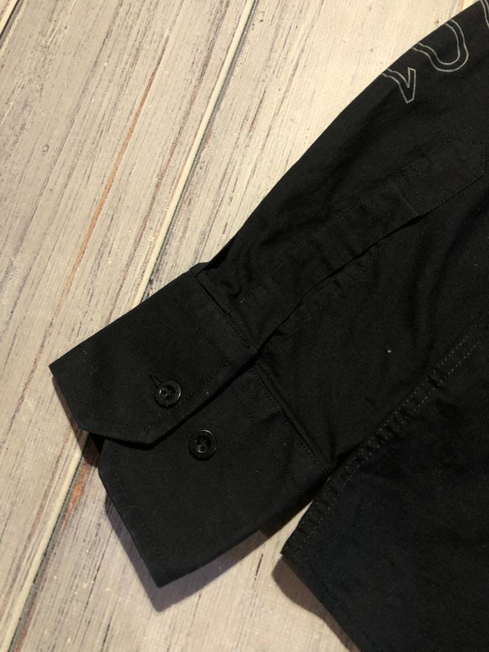 G-Star G-Star Raw Shirt Big Logo Button Ups Long Sleeve Black y2k Size US L / EU 52-54 / 3 - 3 Thumbnail