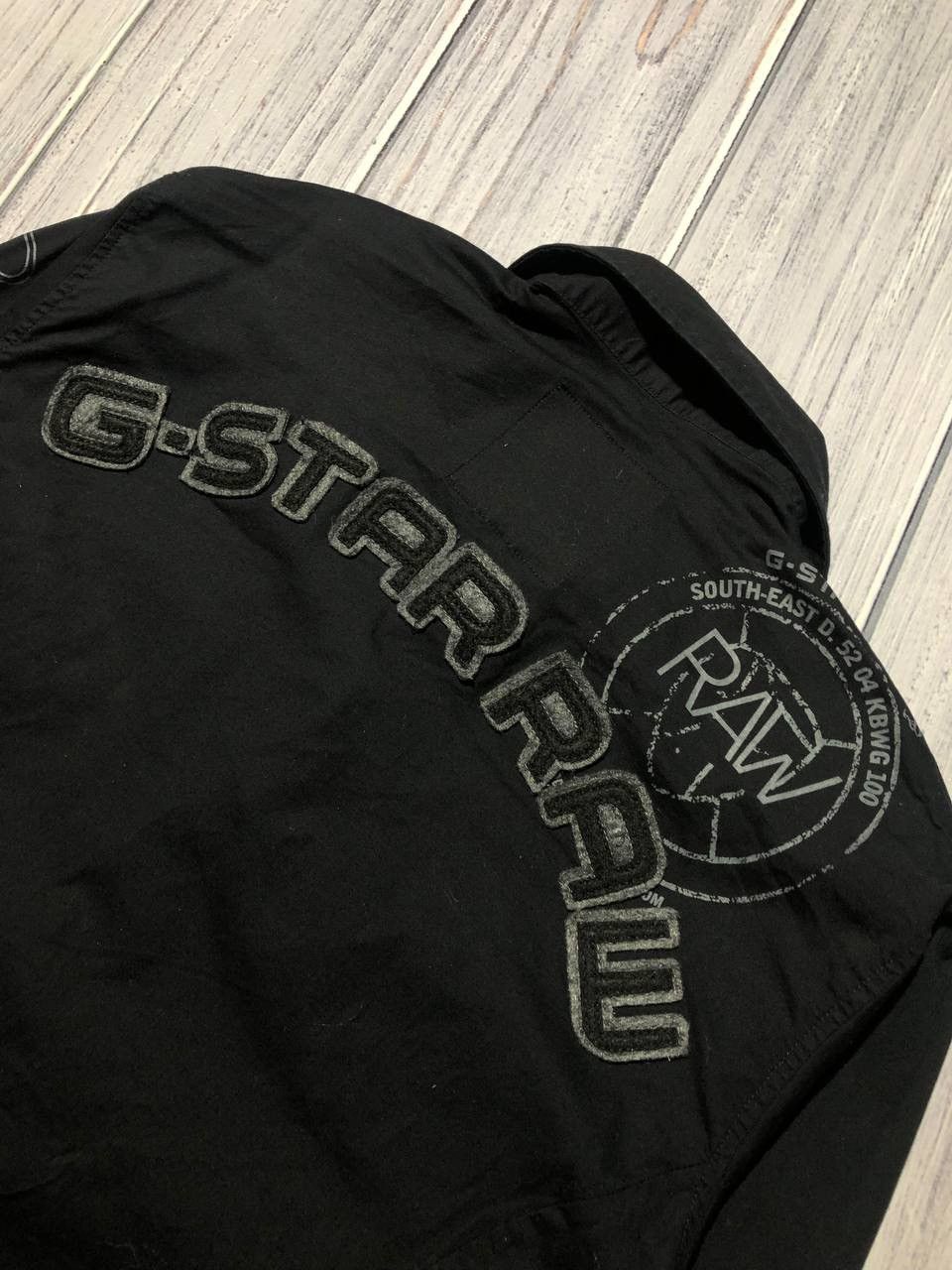 G-Star G-Star Raw Shirt Big Logo Button Ups Long Sleeve Black y2k Size US L / EU 52-54 / 3 - 2 Thumbnail