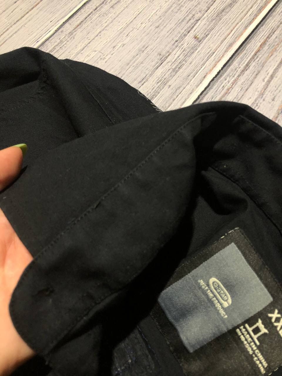 G-Star G-Star Raw Shirt Big Logo Button Ups Long Sleeve Black y2k Size US L / EU 52-54 / 3 - 8 Thumbnail