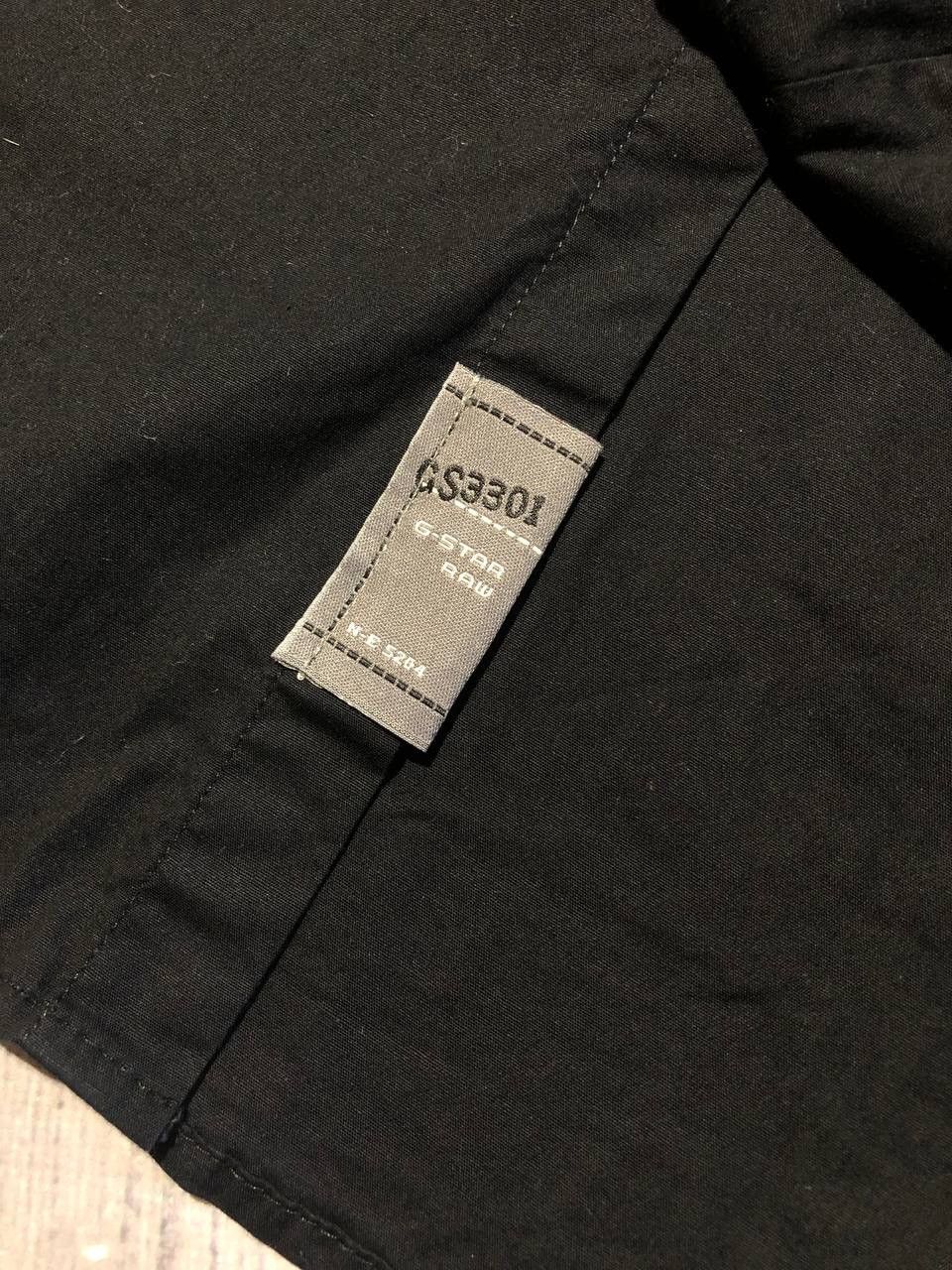 G-Star G-Star Raw Shirt Big Logo Button Ups Long Sleeve Black y2k Size US L / EU 52-54 / 3 - 14 Thumbnail