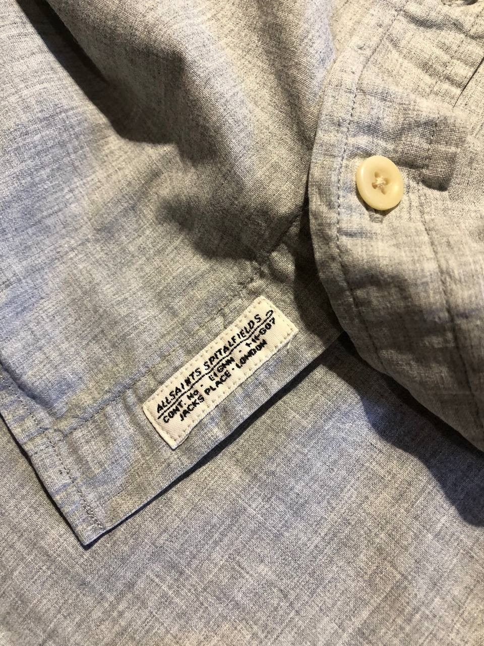 Allsaints Allsaints Shirt Buttons Long Sleeve Luxury Size US L / EU 52-54 / 3 - 3 Thumbnail