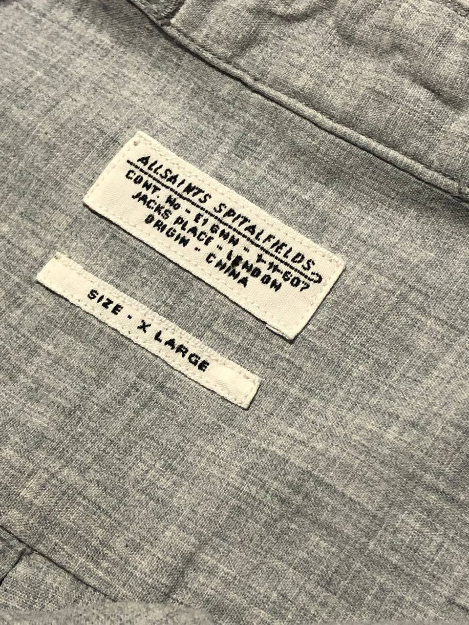 Allsaints Allsaints Shirt Buttons Long Sleeve Luxury Size US L / EU 52-54 / 3 - 10 Thumbnail