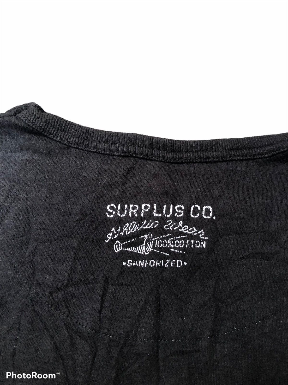 Japanese Brand SURPLUS BIG LOGO TEE Size US M / EU 48-50 / 2 - 3 Thumbnail
