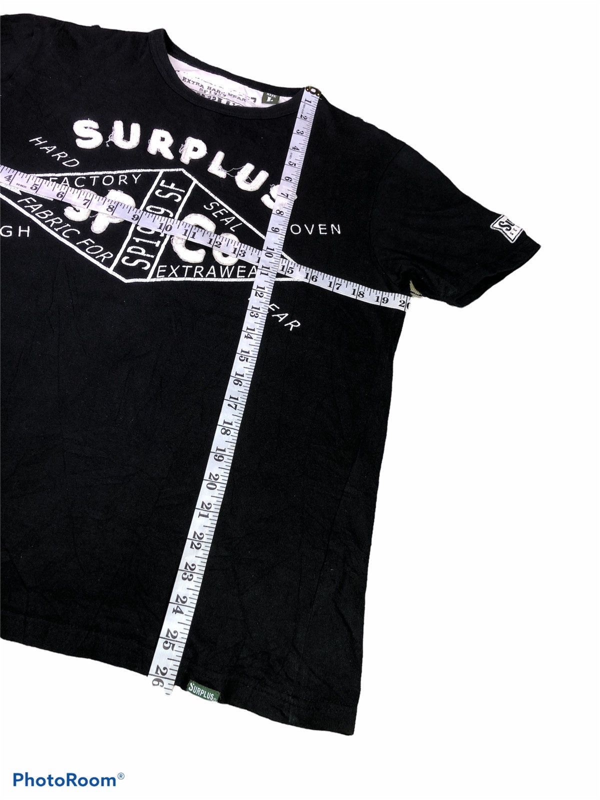 Japanese Brand SURPLUS BIG LOGO TEE Size US M / EU 48-50 / 2 - 7 Thumbnail