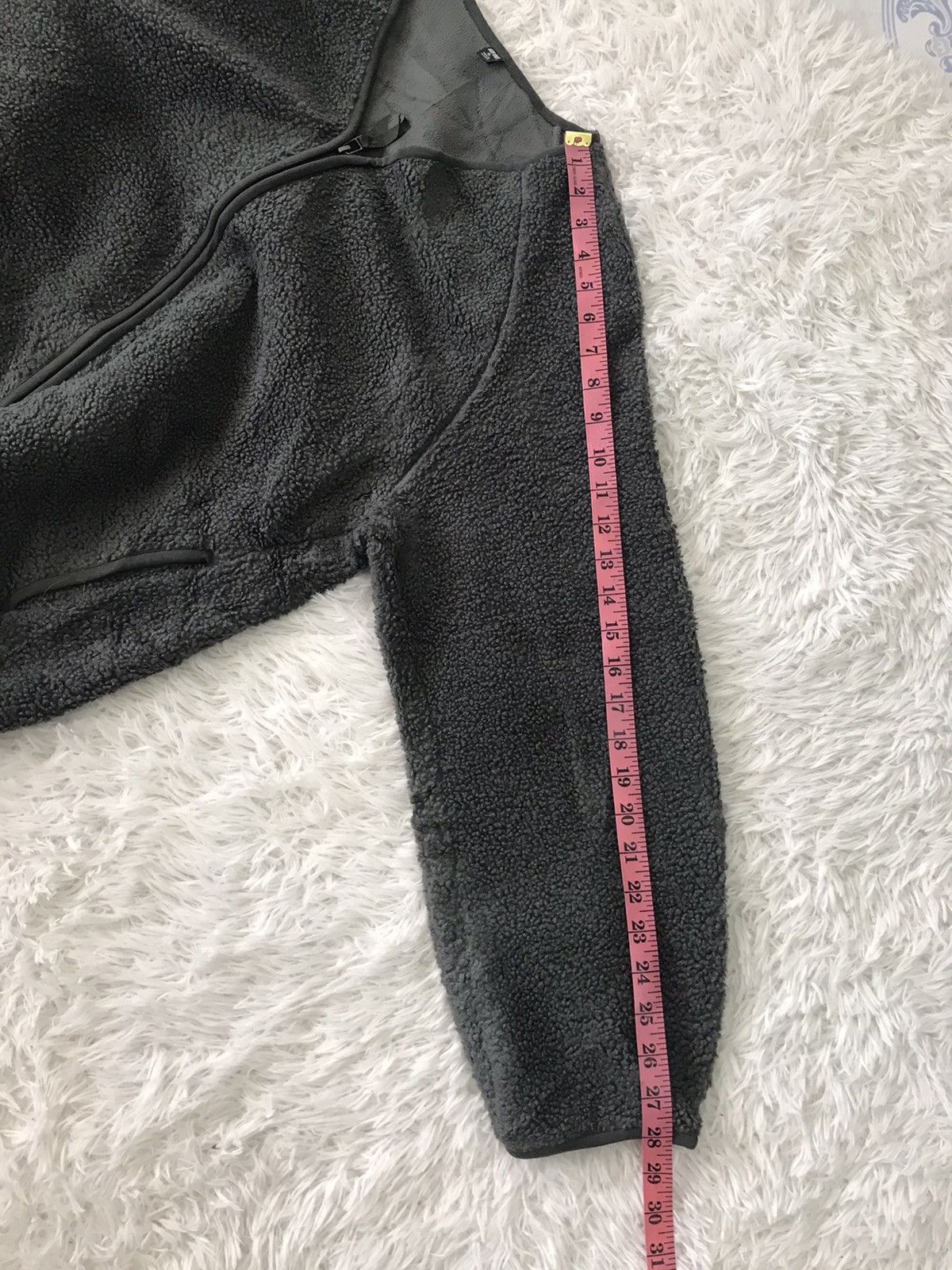 Uniqlo 💥Steals💥No Collar Fleece Jacket Size US XL / EU 56 / 4 - 16 Thumbnail