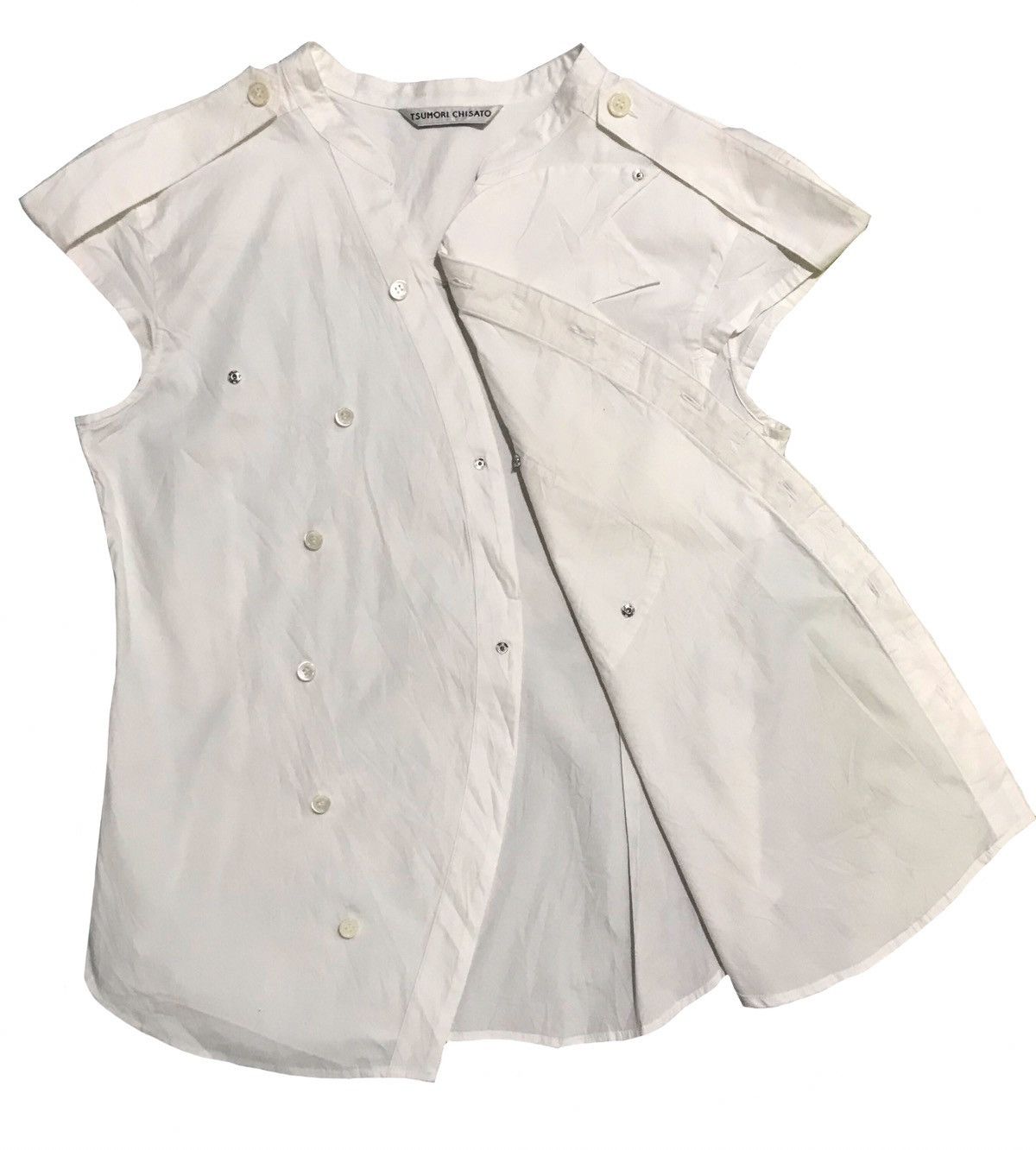 Issey Miyake RARE Tsumori Chisato 3D Sleeveless Top Issey Miyake Size M / US 6-8 / IT 42-44 - 3 Thumbnail