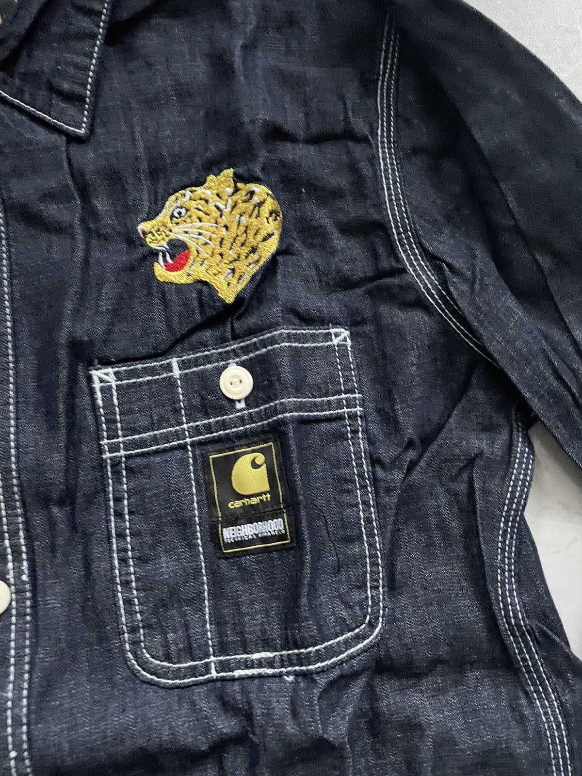 Carhartt × Neighborhood Carhartt neighborhood denim shirts Size US M / EU 48-50 / 2 - 2 Thumbnail