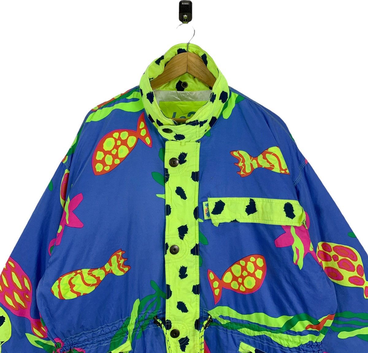 Vintage VINTAGE LA2 DEUX SKIWEAR JACKET MULTICOLOUR Size US L / EU 52-54 / 3 - 4 Thumbnail