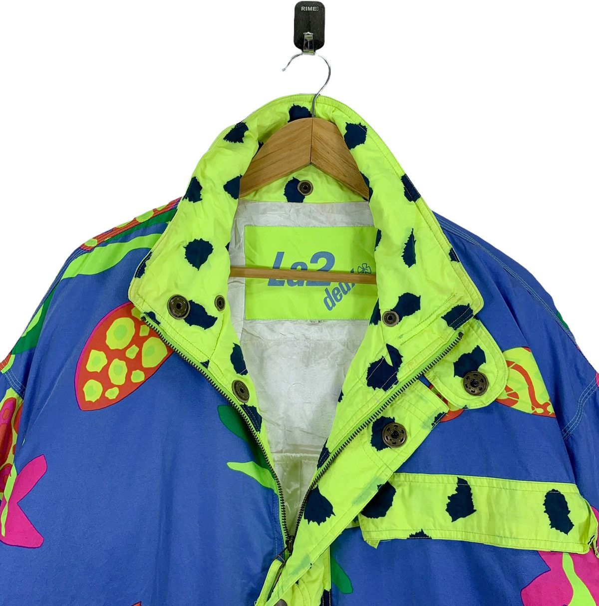Vintage VINTAGE LA2 DEUX SKIWEAR JACKET MULTICOLOUR Size US L / EU 52-54 / 3 - 7 Thumbnail
