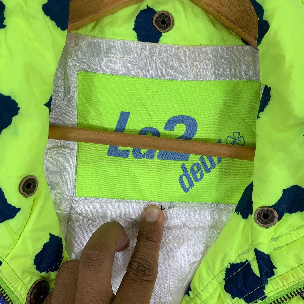 Vintage VINTAGE LA2 DEUX SKIWEAR JACKET MULTICOLOUR Size US L / EU 52-54 / 3 - 8 Thumbnail