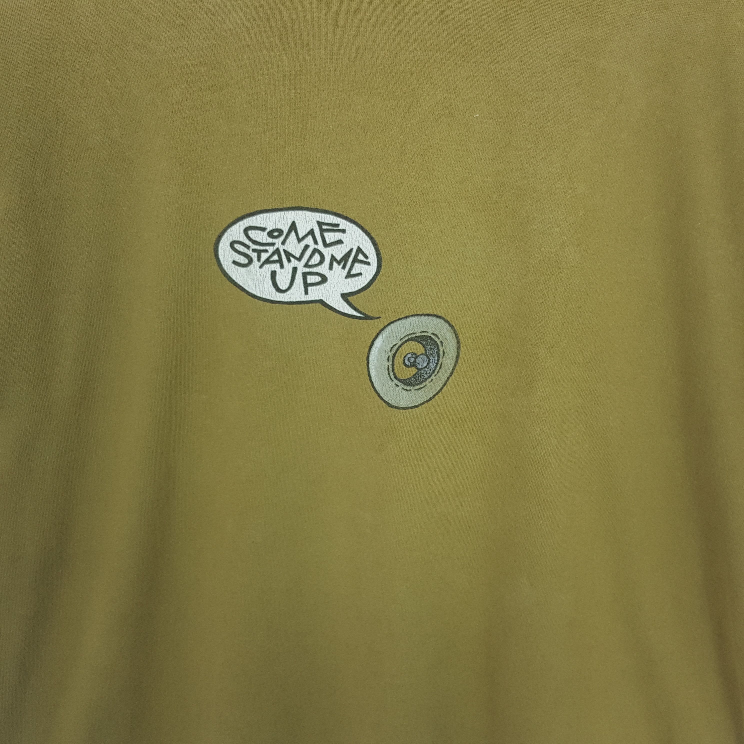 Band Tees × Vintage Vintage 90's SOUNDGARDEN American Rock Band Pushed T-Shirt Size US L / EU 52-54 / 3 - 4 Thumbnail
