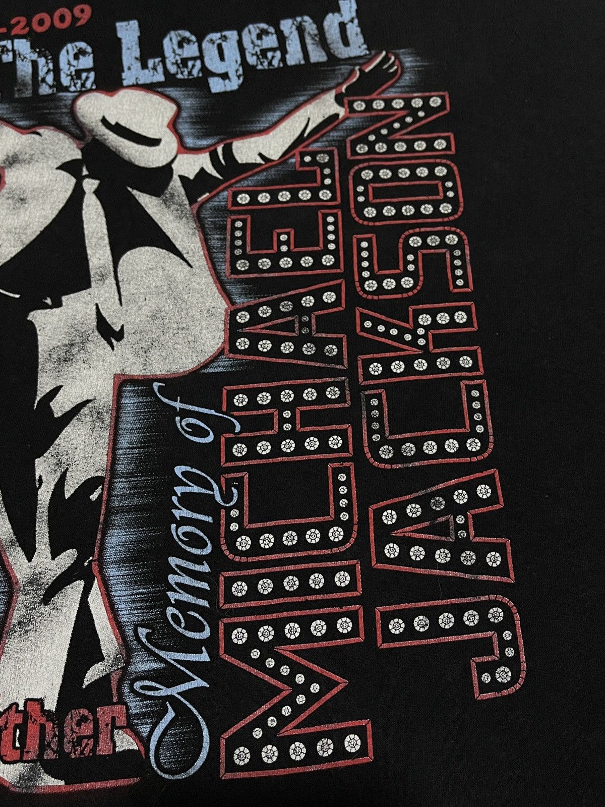 Michael Jackson Tee Oversize 'Memory of 1958-2009'