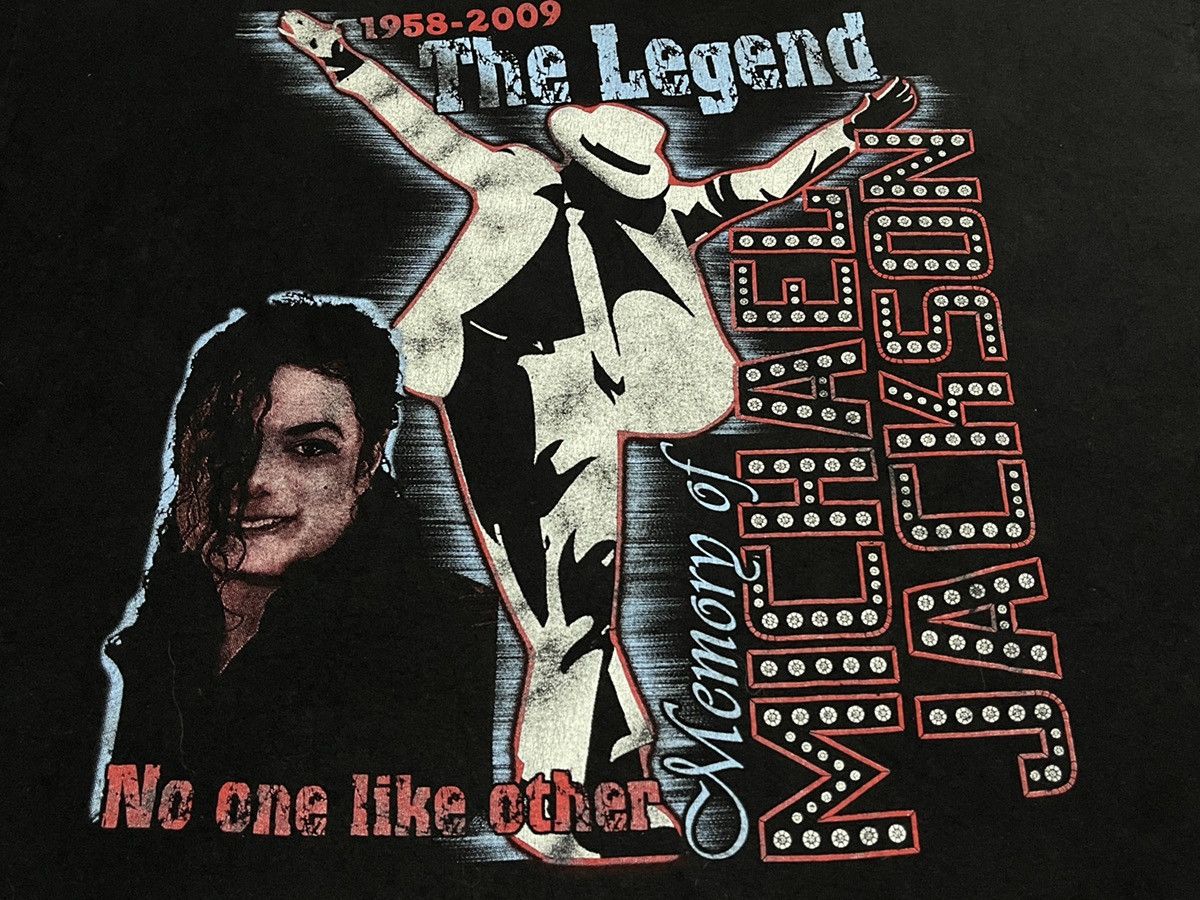 Michael Jackson Tee Oversize 'Memory of 1958-2009'