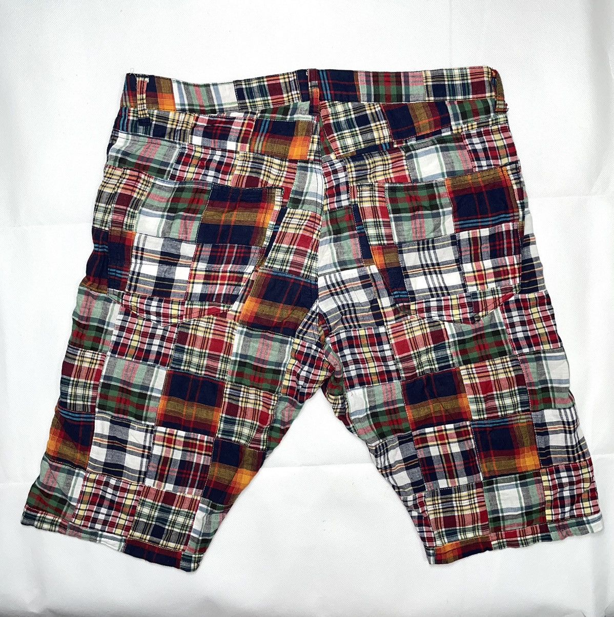 Beams Plus × Vintage Vintage Beams Plus Short Patchwork art designer japan plaid Size US 34 / EU 50 - 2 Thumbnail