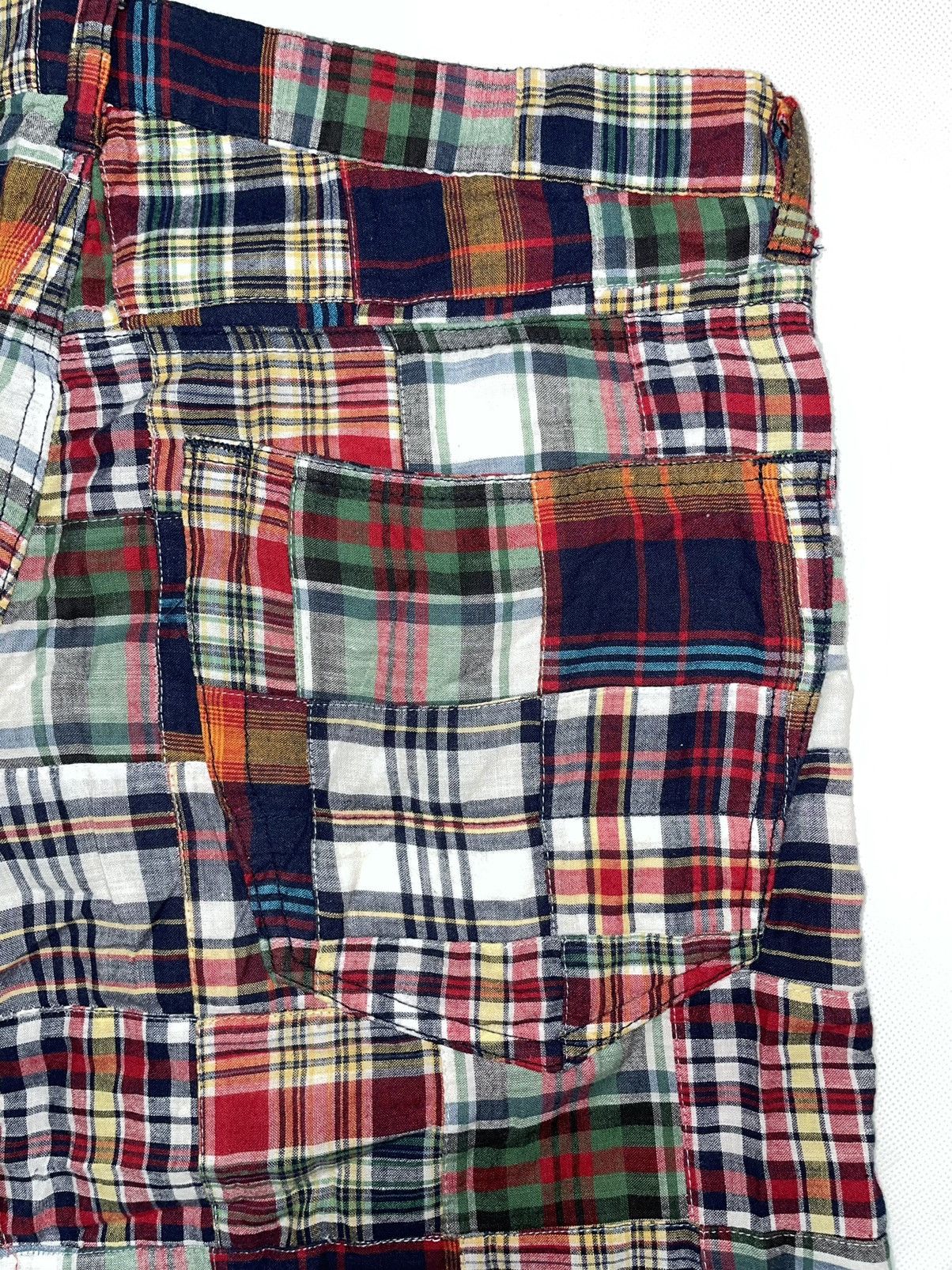 Beams Plus × Vintage Vintage Beams Plus Short Patchwork art designer japan plaid Size US 34 / EU 50 - 5 Thumbnail
