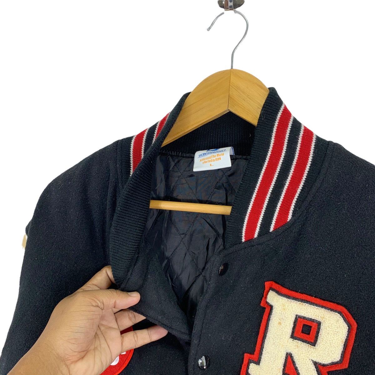 Other VINTAGE RADIO FLYER VARSITY BOMBER JACKET Size US L / EU 52-54 / 3 - 7 Thumbnail