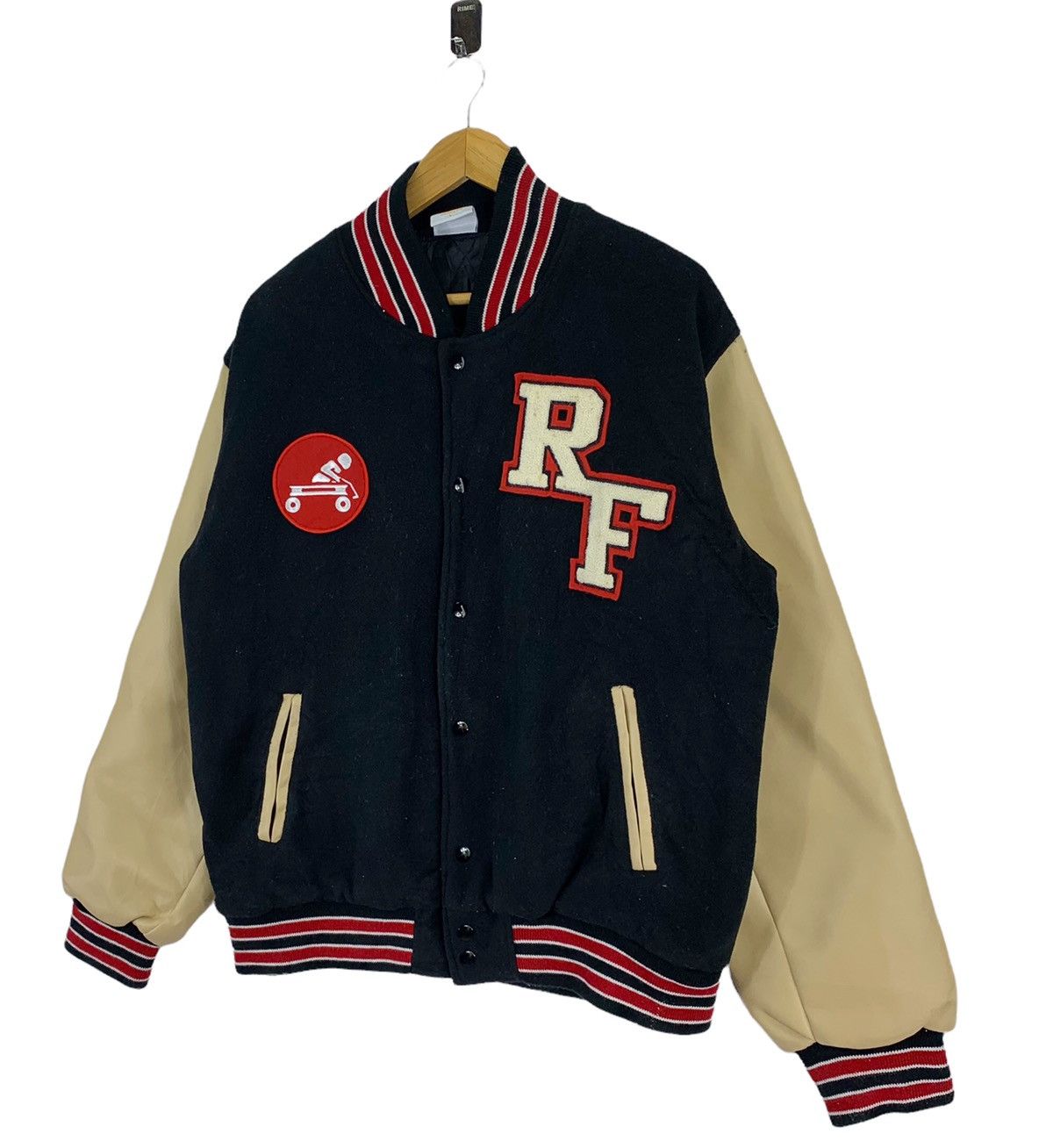 Other VINTAGE RADIO FLYER VARSITY BOMBER JACKET Size US L / EU 52-54 / 3 - 2 Thumbnail