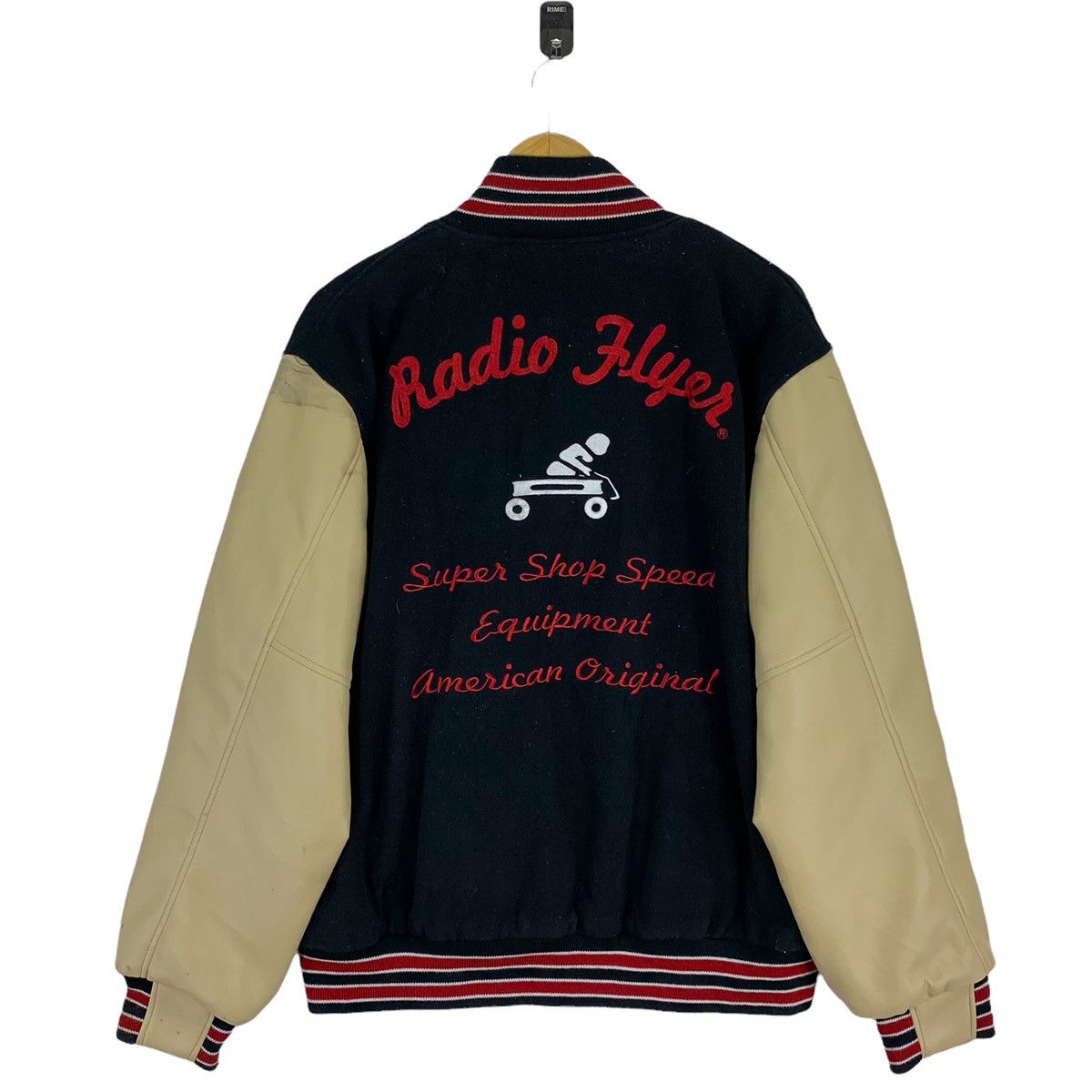 Other VINTAGE RADIO FLYER VARSITY BOMBER JACKET Size US L / EU 52-54 / 3 - 12 Thumbnail