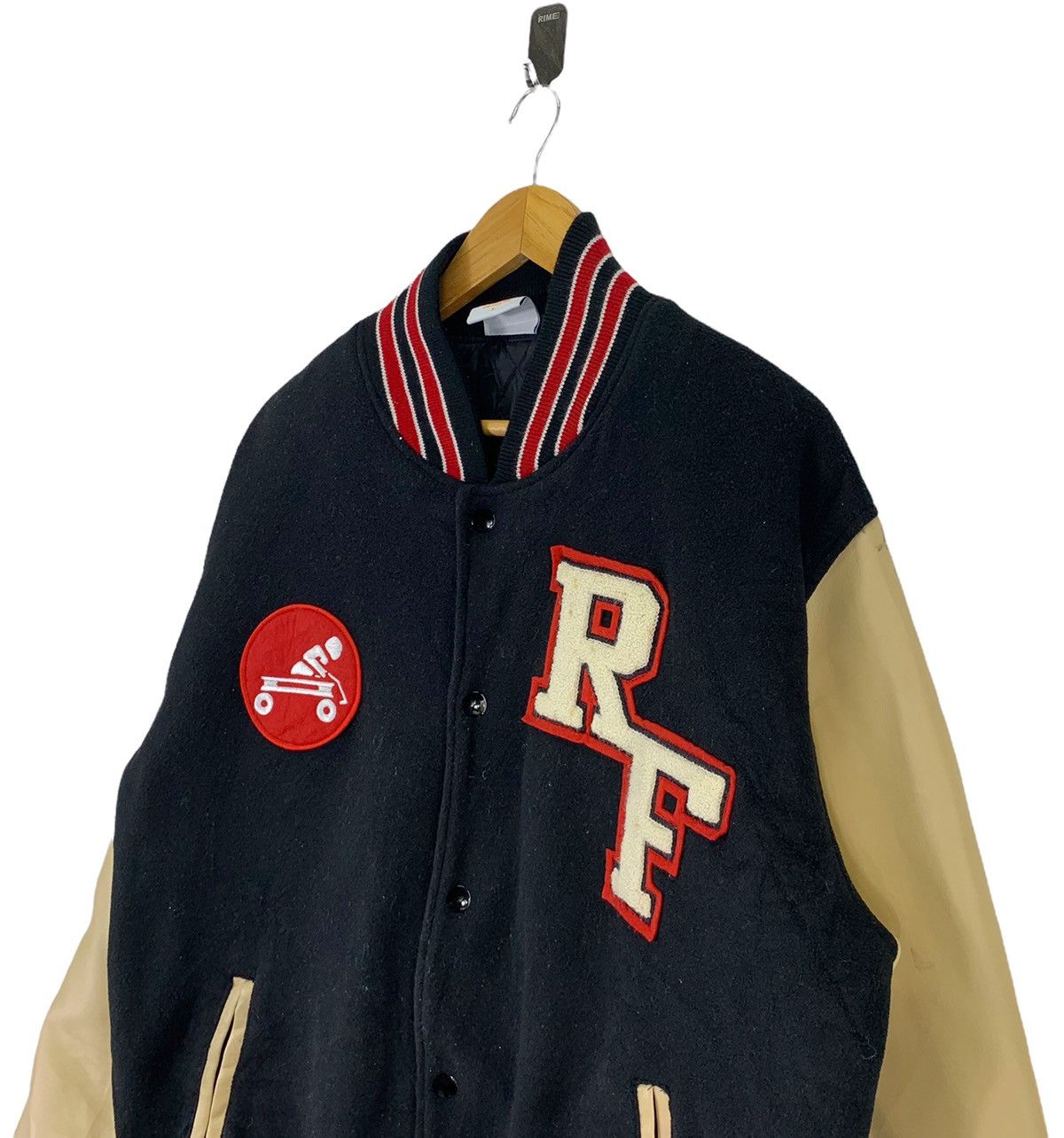 Other VINTAGE RADIO FLYER VARSITY BOMBER JACKET Size US L / EU 52-54 / 3 - 3 Thumbnail