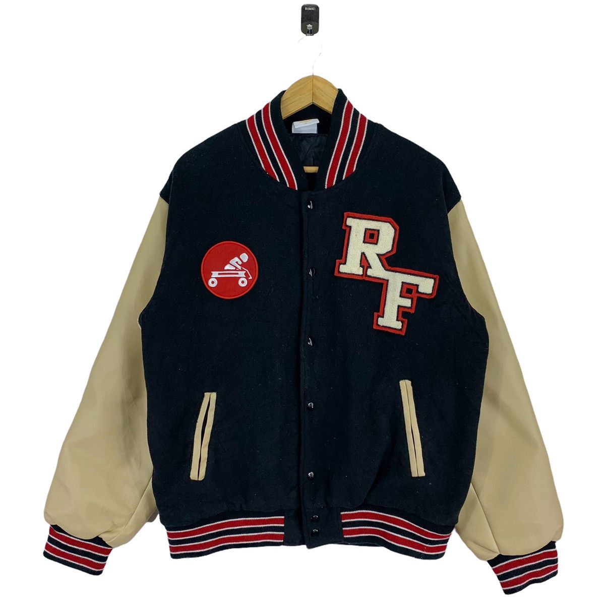Other VINTAGE RADIO FLYER VARSITY BOMBER JACKET Size US L / EU 52-54 / 3 - 1 Thumbnail