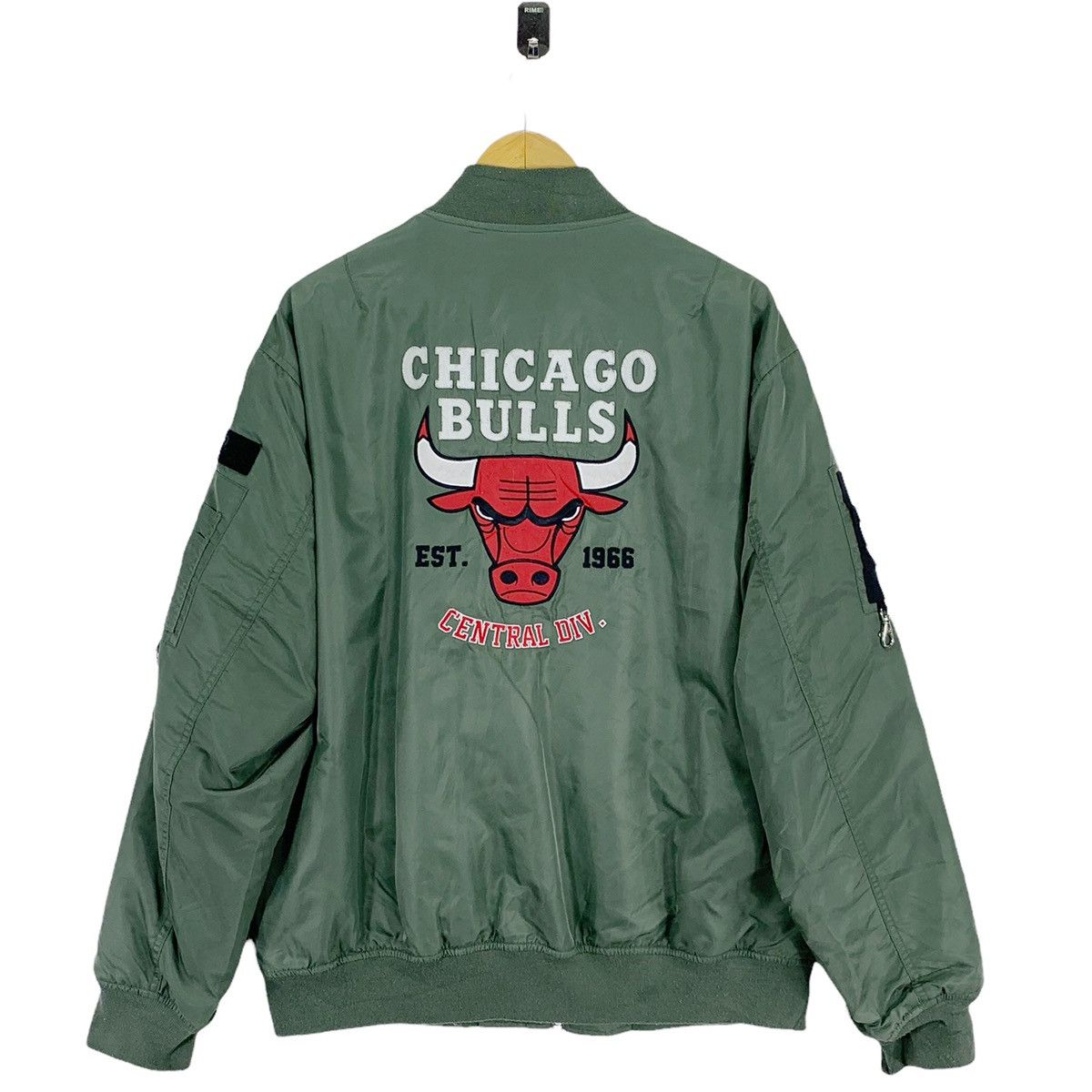 Chicago Bulls Supreme Nike Nba Warm Up Jacket Chicago Bulls Bomber