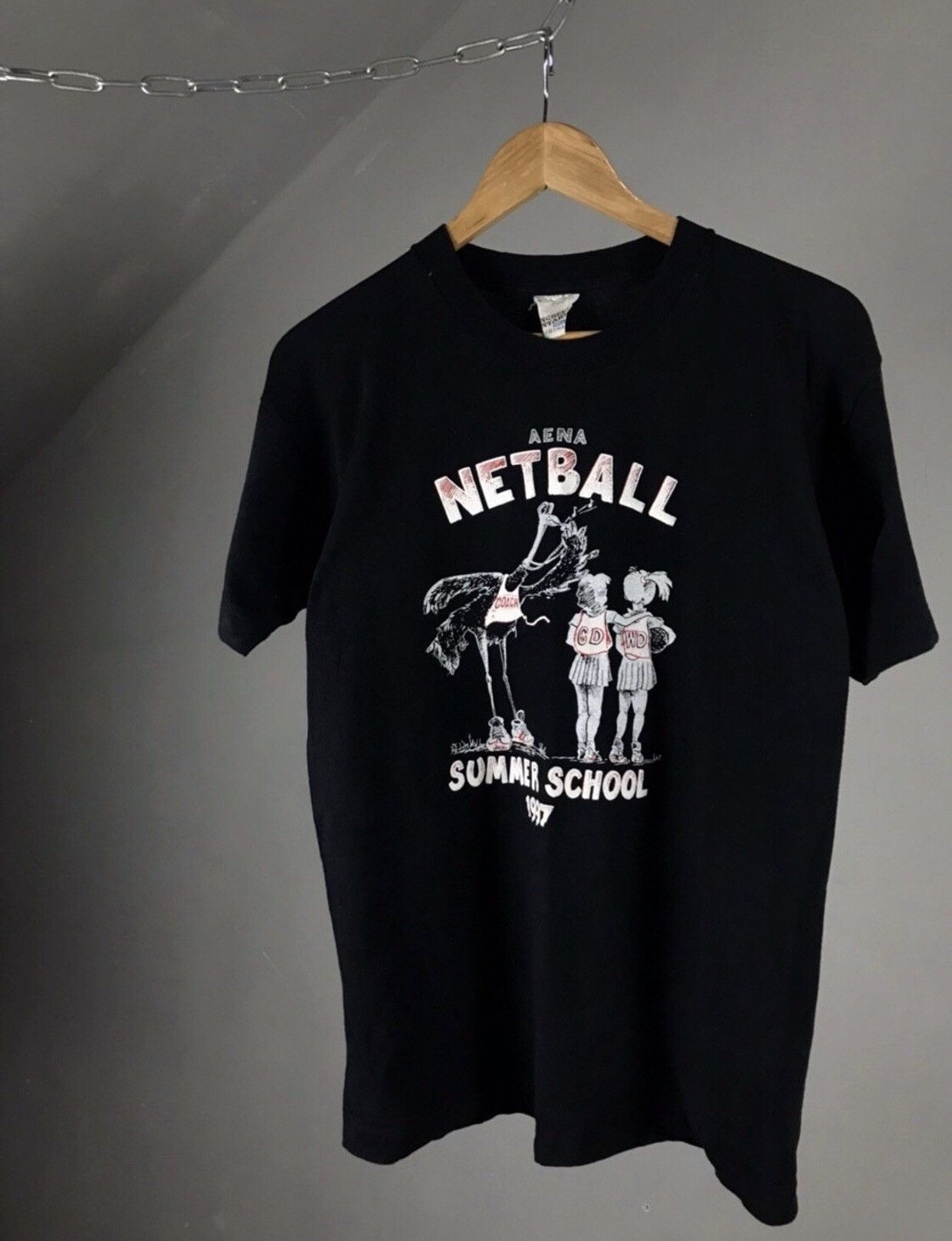 Vintage Vintage Black Tee Size US M / EU 48-50 / 2 - 1 Thumbnail