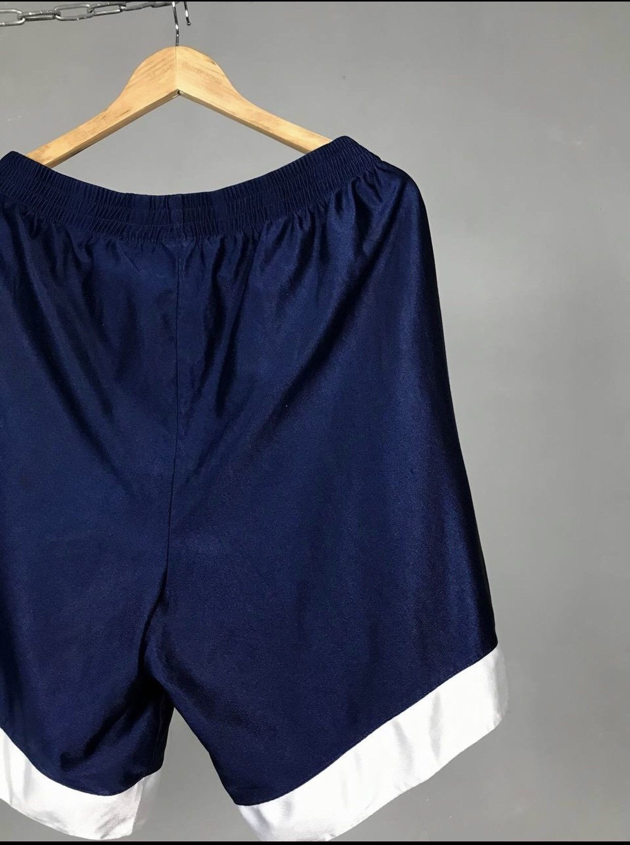 Nike × Vintage Nike Vintage Swoosh Streetwear Vintage Shorts Size US 38 / EU 54 - 6 Thumbnail
