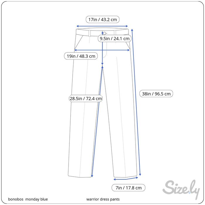 Bonobos Bonobos Monday Blue Stretch Weekday Warrior Pants Grailed