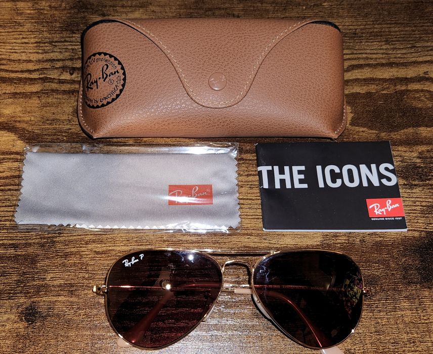 RayBan Rb3689 Aviator Metal II Size ONE SIZE - 6 Preview