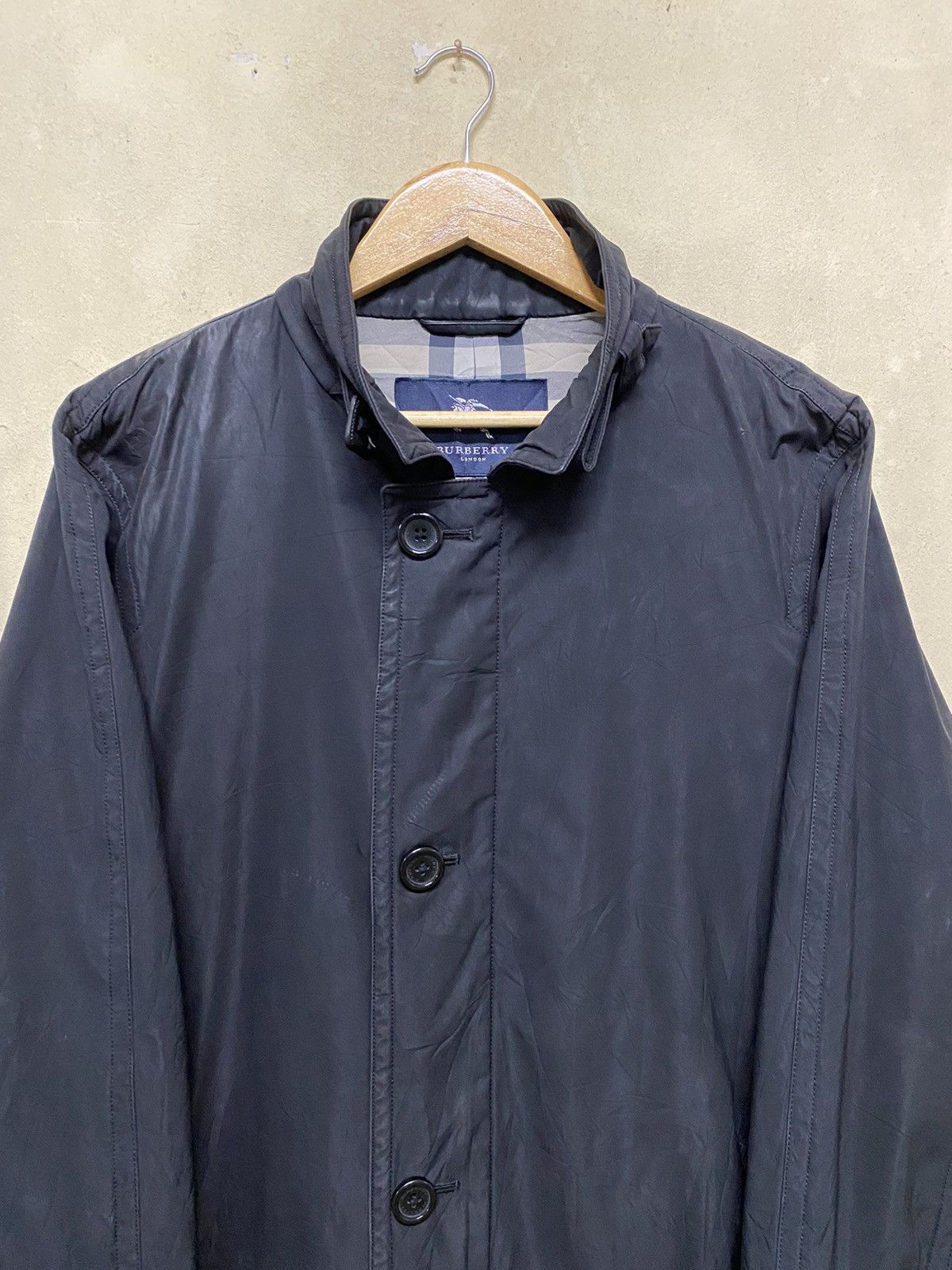 Burberry Vintage Burberry Long Jacket Size US XL / EU 56 / 4 - 2 Thumbnail