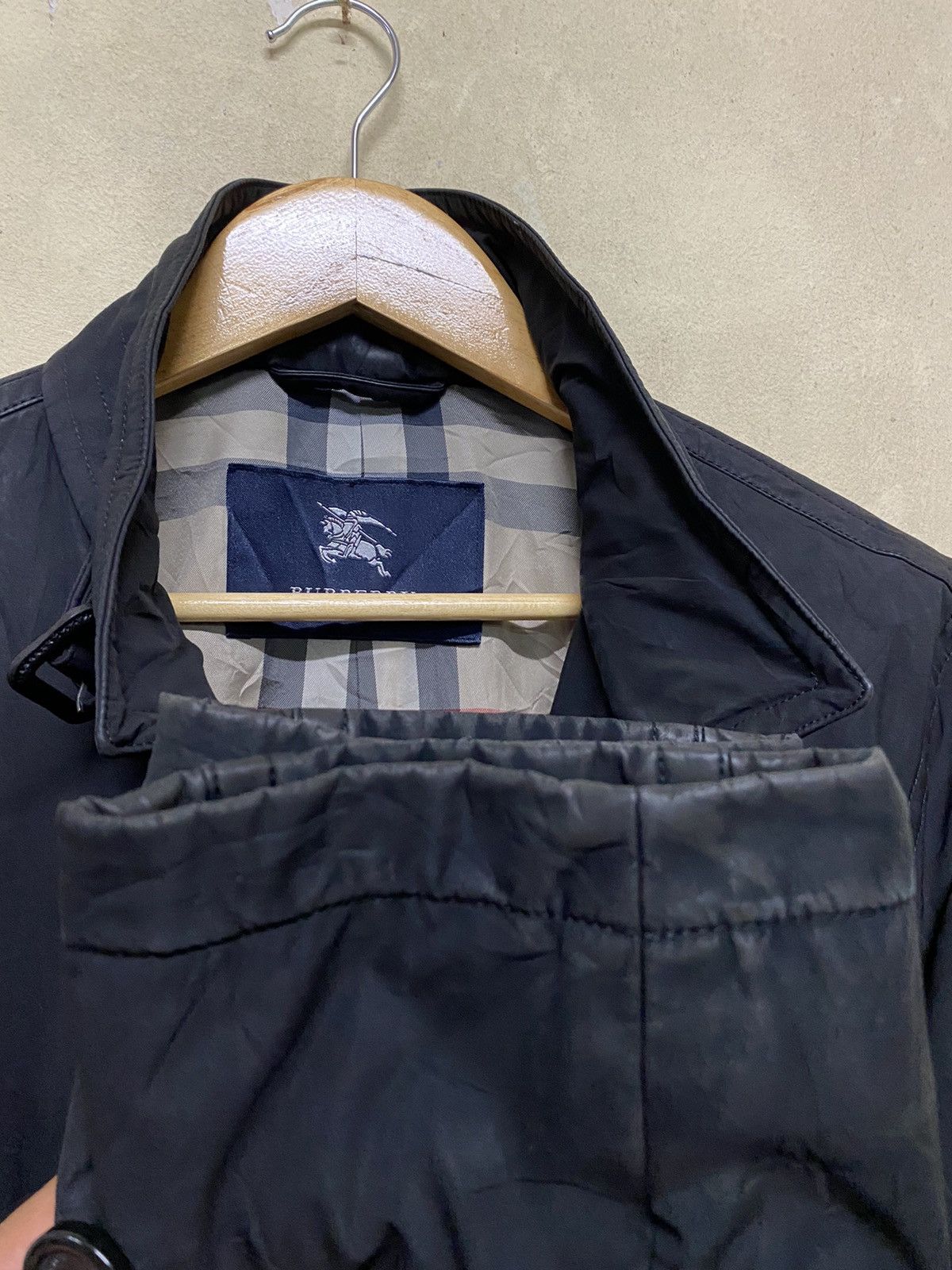 Burberry Vintage Burberry Long Jacket Size US XL / EU 56 / 4 - 10 Thumbnail