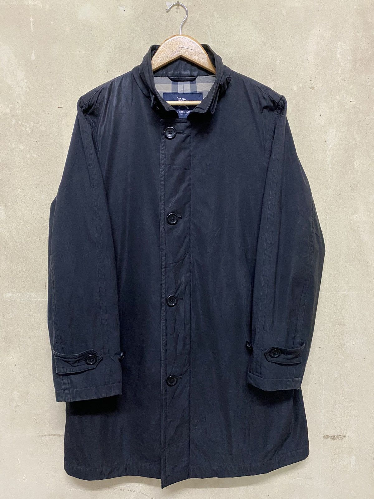 Burberry Vintage Burberry Long Jacket Size US XL / EU 56 / 4 - 1 Thumbnail