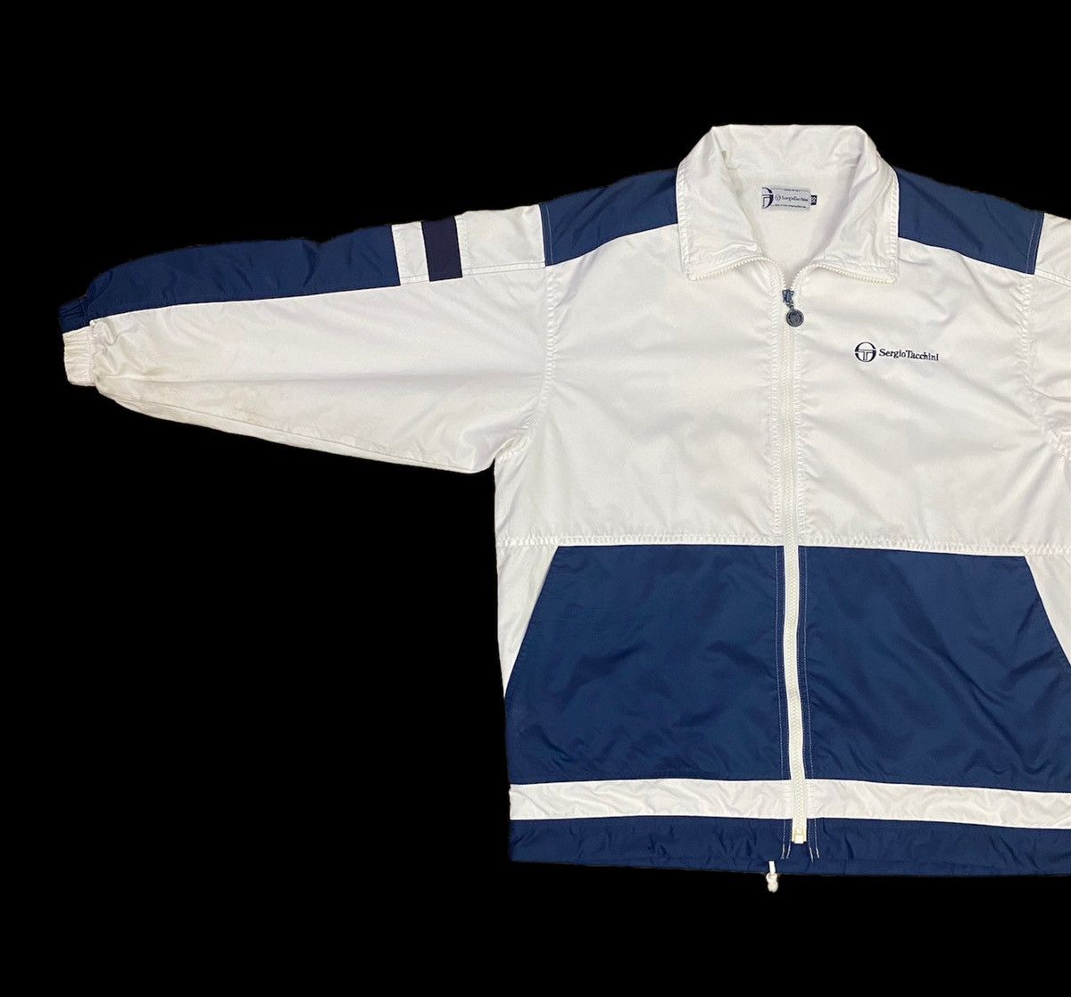 Sergio Tacchini Rare!! Vintage Sergio Tacchini Windbreaker Jacket Size US M / EU 48-50 / 2 - 5 Thumbnail