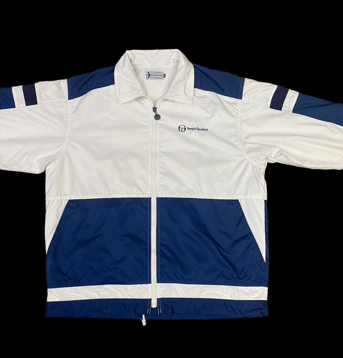 Sergio Tacchini Rare!! Vintage Sergio Tacchini Windbreaker Jacket Size US M / EU 48-50 / 2 - 4 Thumbnail