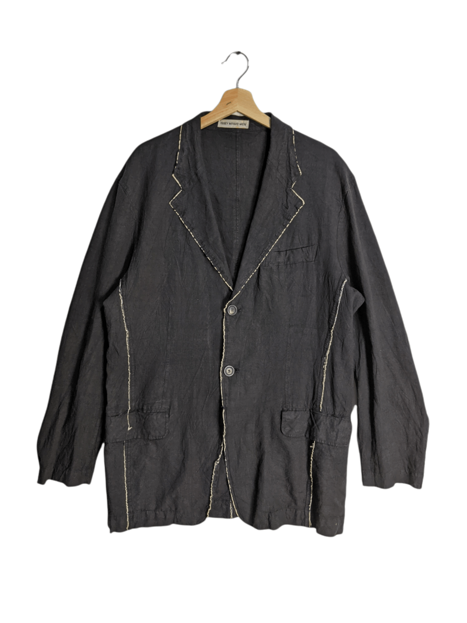 NEED GONE🔥Issey Miyake Lined Black Jacket