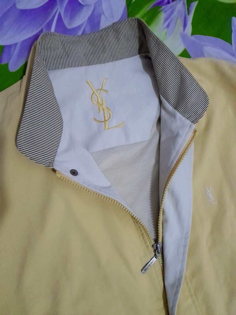 Japanese Brand × Vintage × Yves Saint Laurent 💥Big Logo💥Vintage Yves Saint Laurent x Ysl Jacket Size US M / EU 48-50 / 2 - 6 Thumbnail