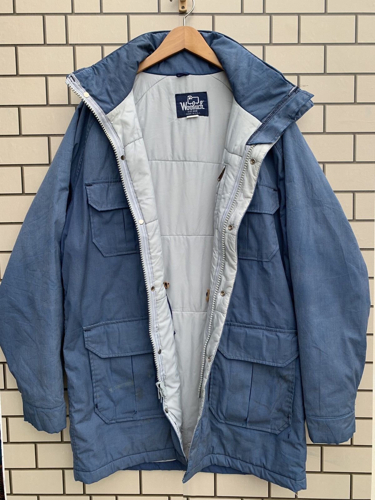 Vintage × Woolrich Woolen Mills Vintage 90s Woolrich Jacket Size US L / EU 52-54 / 3 - 19 Thumbnail