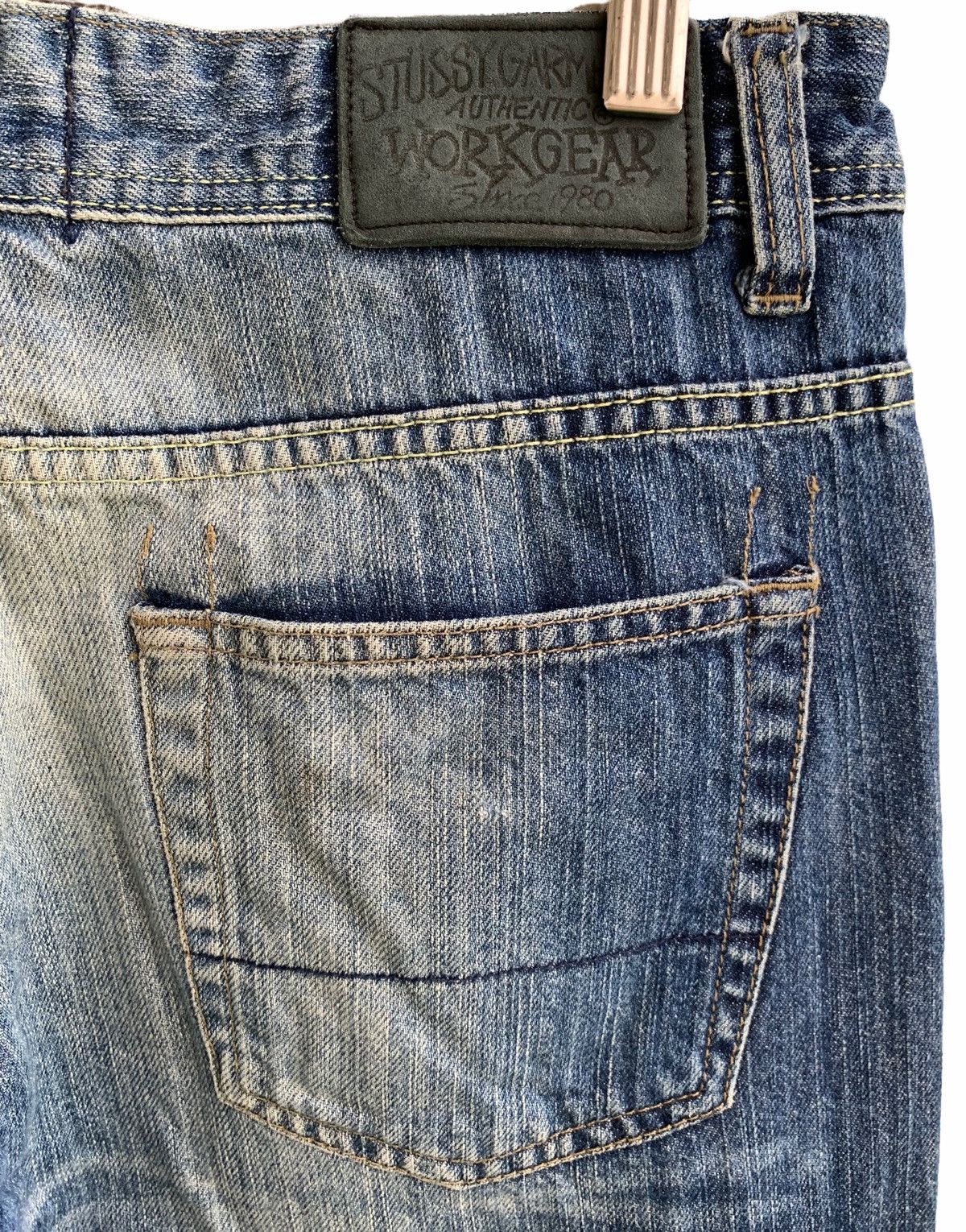 Stussy Distressed Stussy Streetwear Jeans Size US 30 / EU 46 - 8 Thumbnail
