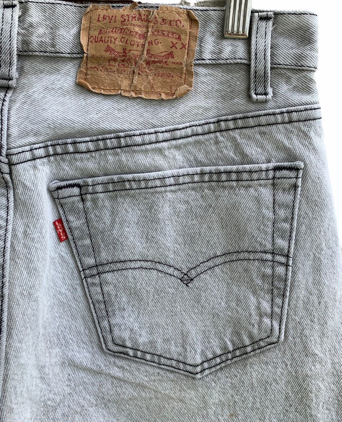 Levi's Vintage levis 501 Distressed stone wash Size US 32 / EU 48 - 9 Thumbnail
