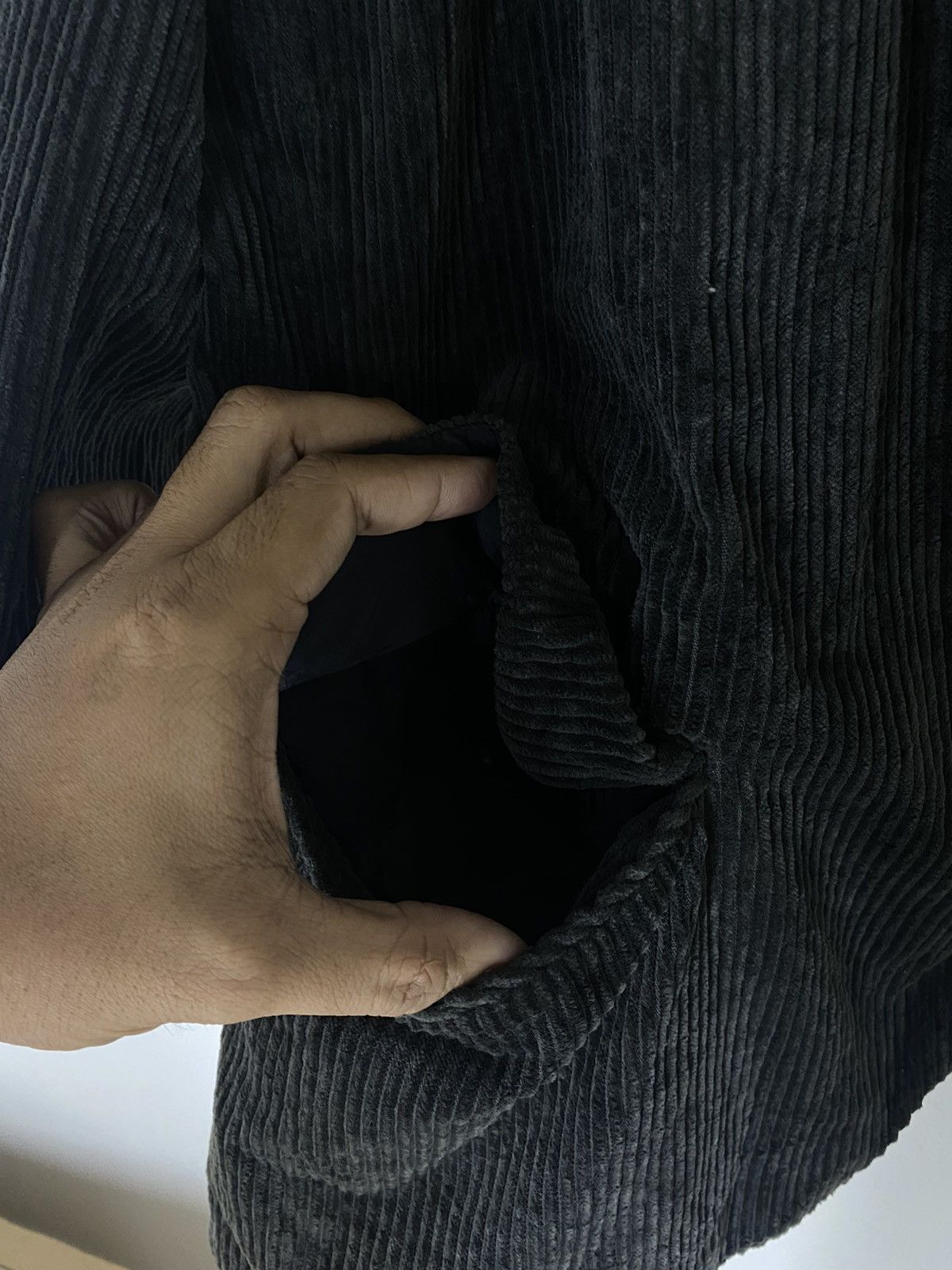 Issey Miyake 90’s Legendary Issey Miyake Corduroy Jacket Oversized Design Size US M / EU 48-50 / 2 - 7 Thumbnail