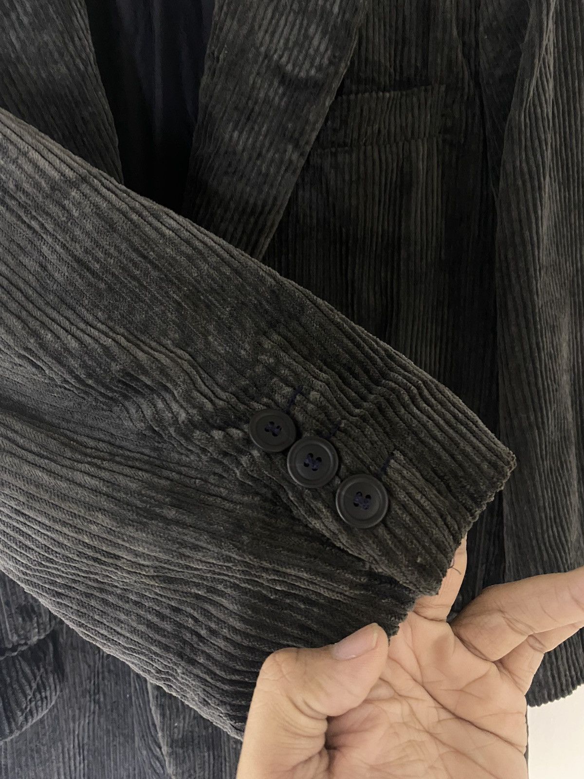 Issey Miyake 90’s Legendary Issey Miyake Corduroy Jacket Oversized Design Size US M / EU 48-50 / 2 - 6 Thumbnail