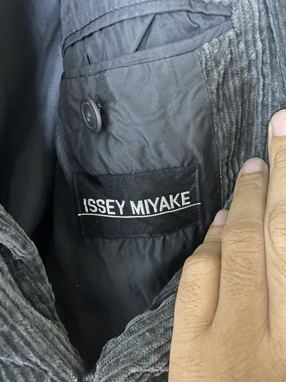 Issey Miyake 90’s Legendary Issey Miyake Corduroy Jacket Oversized Design Size US M / EU 48-50 / 2 - 3 Thumbnail