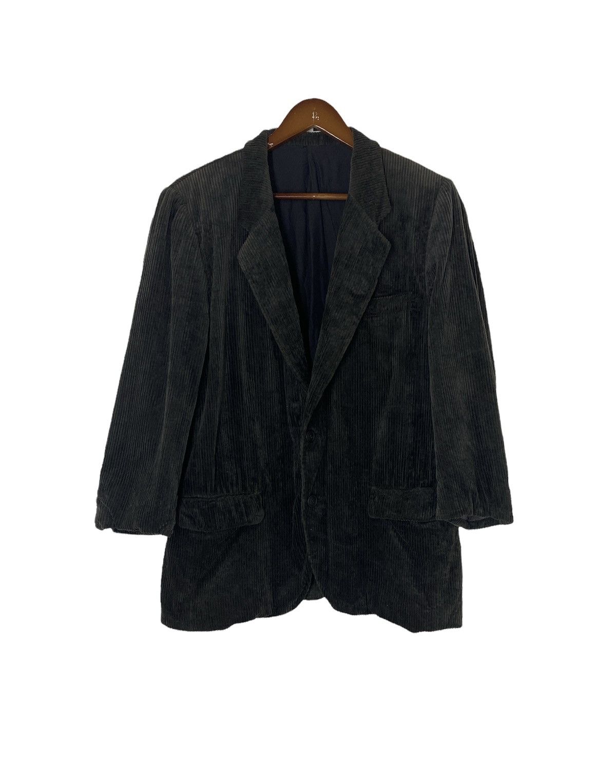 Issey Miyake 90’s Legendary Issey Miyake Corduroy Jacket Oversized Design Size US M / EU 48-50 / 2 - 1 Thumbnail