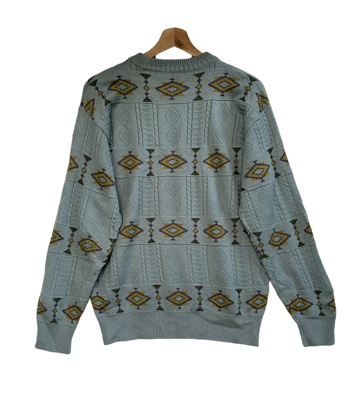 Japanese Brand × Vintage Vintage knitwear like coogi styles Size US L / EU 52-54 / 3 - 3 Thumbnail