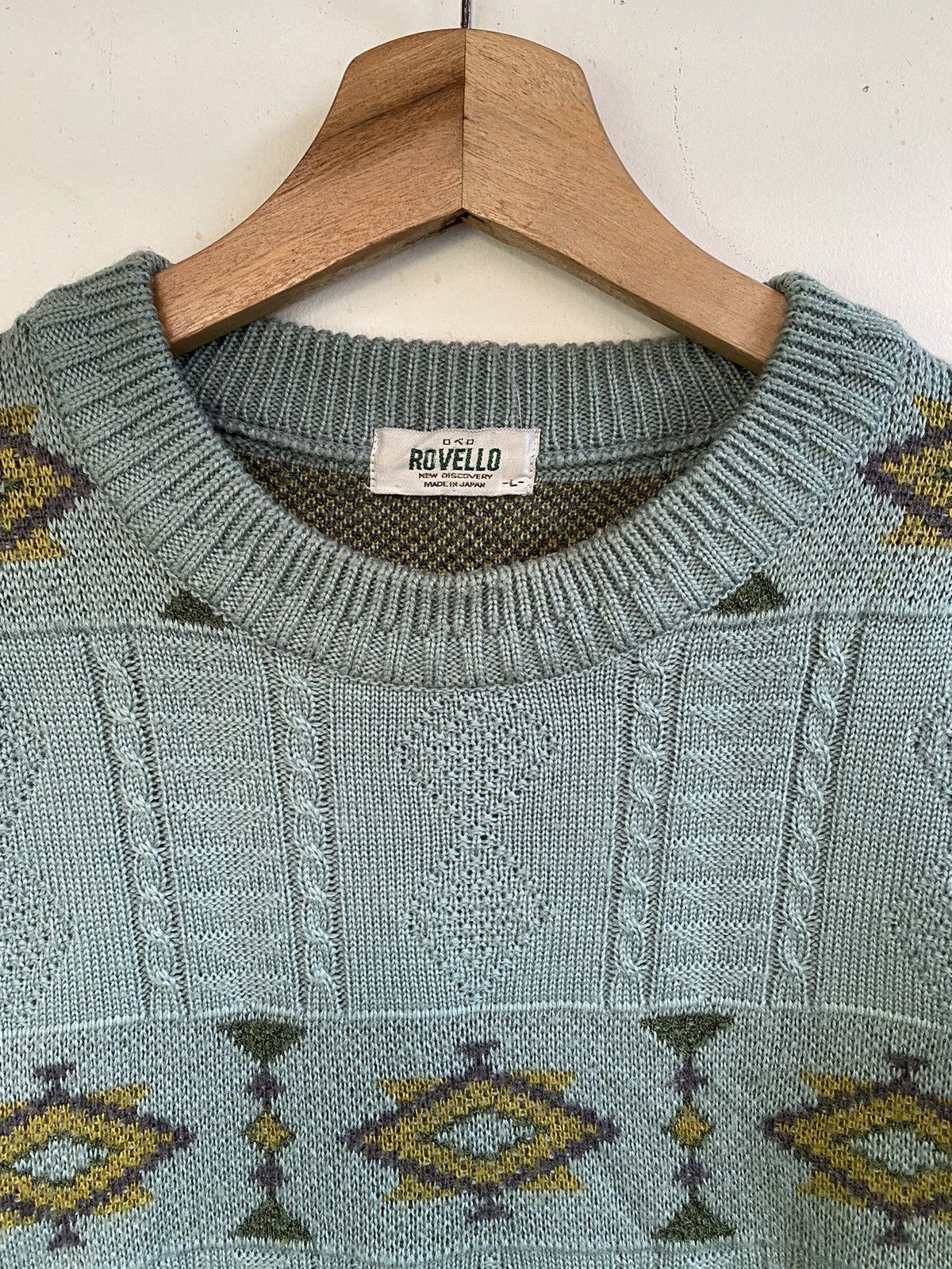 Japanese Brand × Vintage Vintage knitwear like coogi styles Size US L / EU 52-54 / 3 - 5 Thumbnail