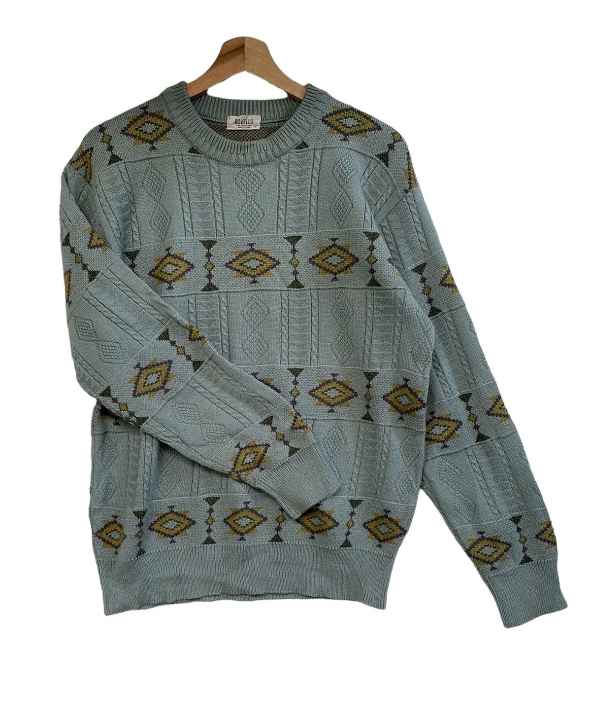 Japanese Brand × Vintage Vintage knitwear like coogi styles Size US L / EU 52-54 / 3 - 2 Thumbnail