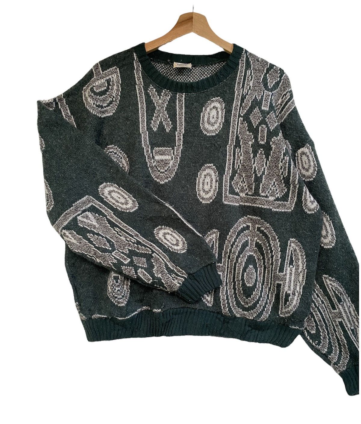 Japanese Brand Vintage kosugi knitwear like coogi Design Size US L / EU 52-54 / 3 - 6 Thumbnail